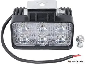 Фара светодиодная для спецтехники LED, 10-30 В, 18W - фото 5