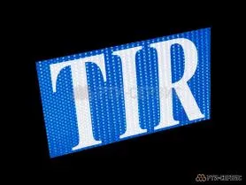 Табличка " TIR" 400х250 мм