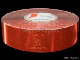 Лента светоотражающая ORALITE VC 104 красная (12.5 м)
